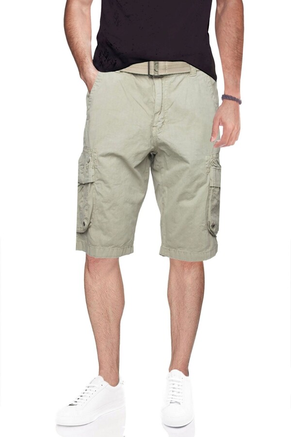 X-Ray Men's Belted Double Pocket Cargo Shorts - ShopStyle