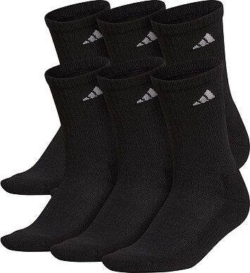 adidas Cushioned Womens 6 Pair Crew Socks