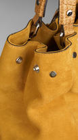 Thumbnail for your product : Burberry Medium Suede Tote Bag