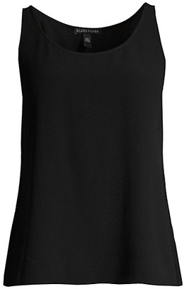 eileen fisher silk tank sale