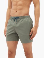 Thumbnail for your product : MARANÉ Classic Recycled-fibre Swim Shorts - Green