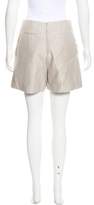 Thumbnail for your product : ATEA OCEANIE High-Rise Mini Shorts