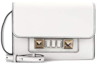 Proenza Schouler PS11 Mini leather wallet with strap