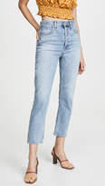 Thumbnail for your product : A Gold E Double Pocket Riley High Rise Cropped Jeans