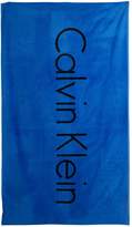 Thumbnail for your product : Calvin Klein Logo Cotton Beach Towel