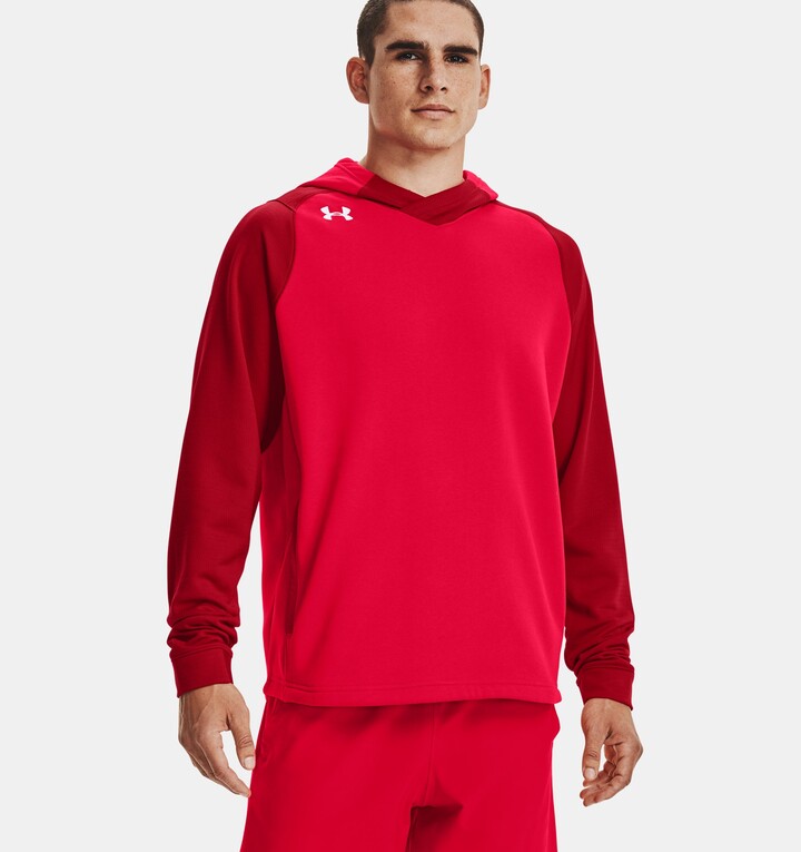red under armour hoodie