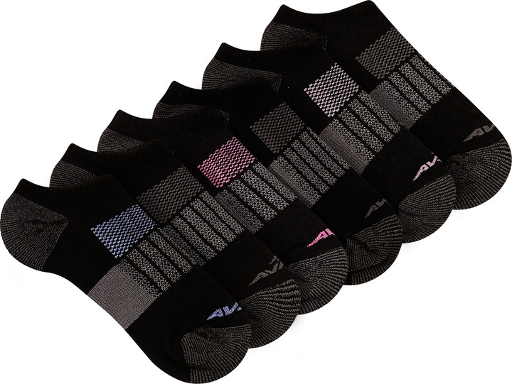 Avia Women’s All Sport Athletic Cushion No Show Socks, 6-Pack