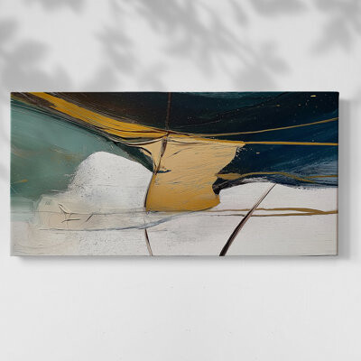 Ivy Bronx Abstract Series-DCXXVIII- Framed Gallery Wrapped Canvas -Ready to Hang