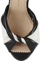 Thumbnail for your product : Charlotte Olympia Do The Twist leather sandals