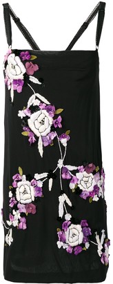 Dolce & Gabbana Pre-Owned 2000's Embroidered Floral Dress