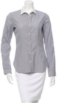 Golden Goose Deluxe Brand 31853 Striped Button-Up Top