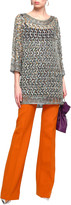 Thumbnail for your product : Missoni Open-knit Mini Dress