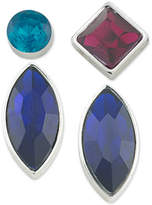 Thumbnail for your product : ABS by Allen Schwartz Silver-Tone 4-Pc. Mix-and-Match Earring Set