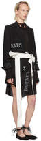 Thumbnail for your product : Ann Demeulemeester Off-White Topstitched Belt