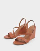 Thumbnail for your product : Charles & Keith Asymmetric Strap Slingback Wedges