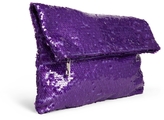 Thumbnail for your product : ASOS Sequin Foldover Grab Clutch Bag