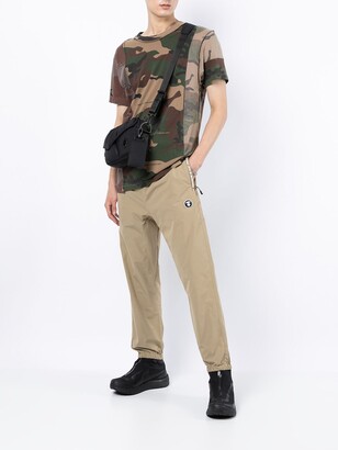 AAPE BY *A BATHING APE® Logo-Patch Track Pants
