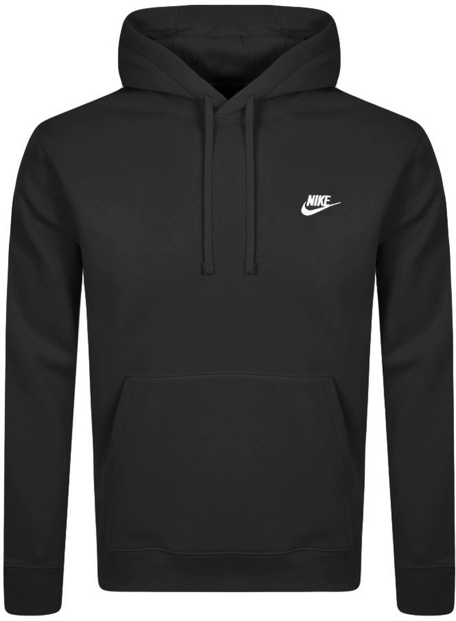mens nike jumper black