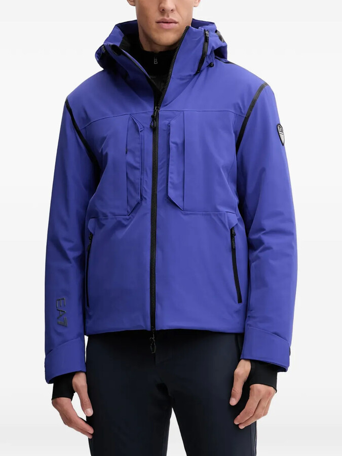 EA7 Emporio Armani Logo Patch Ski Jacket