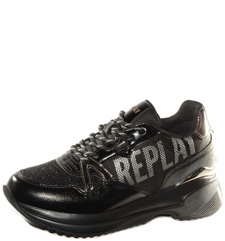 replay pink trainers