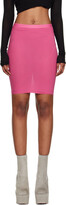 Pink Tube Miniskirt 