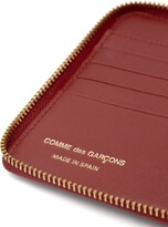 Thumbnail for your product : Comme des Garcons Leather Zip Wallet - Red