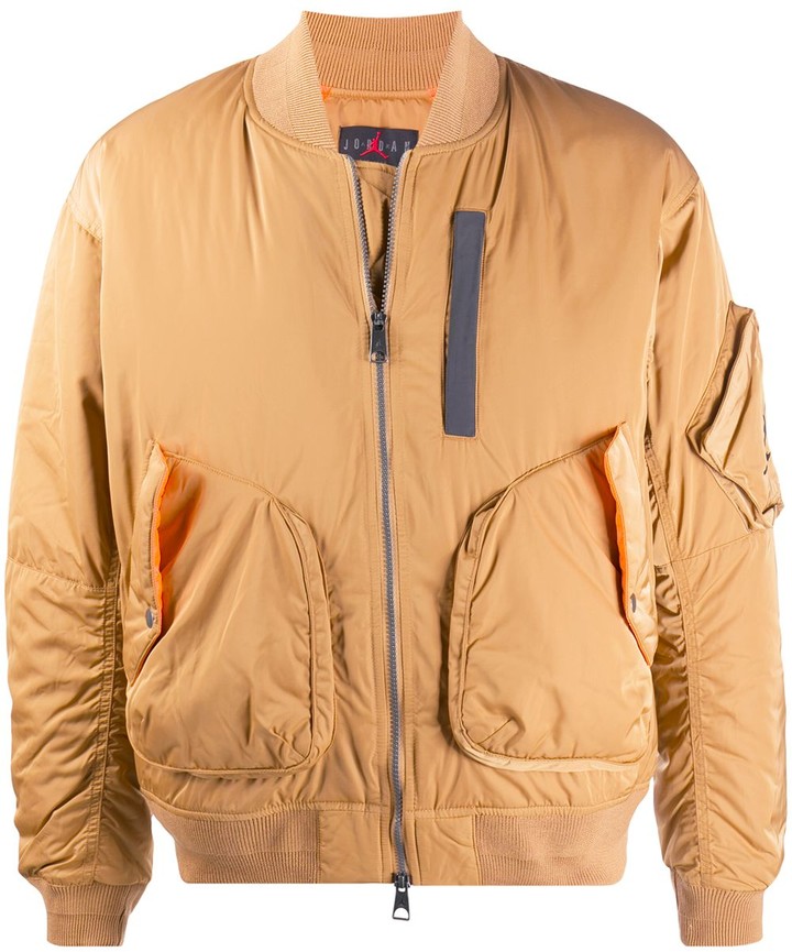 orange jordan jacket