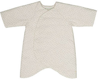 Bonpoint Long-Sleeve Quilted Polka-Dot Coverall, Size 1-6 Months