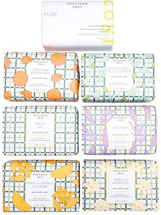 Beekman 1802 Goat Milk 7-piece Assorted Bar Soap Set
