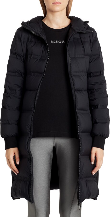 extra long puffer coat womens