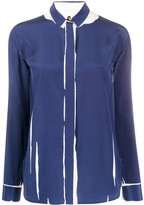 Thumbnail for your product : Paul Smith Printed Crepe De Chine Shirt