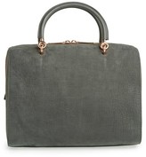 Thumbnail for your product : Ted Baker 'Alexia' Removable Clutch Embossed Bowler Bag