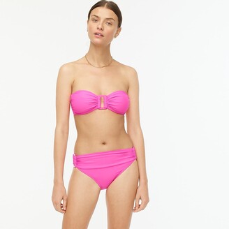 ZINKE Mujer Rosa Neón Braga Bikini Hipster Gidget $66 Nuevo
