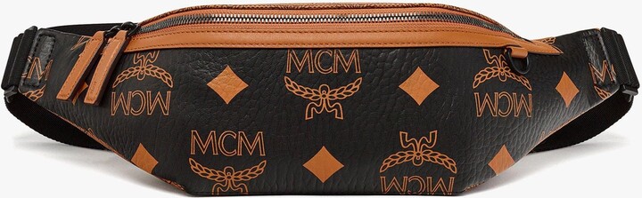 MCM Fursten Belt Bag In Monogram Mix