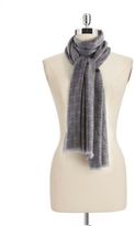 Thumbnail for your product : MICHAEL Michael Kors Monogrammed Wool Scarf