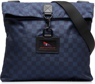 Louis Vuitton 2013 Pre-owned Greenwich Messenger Bag - Blue