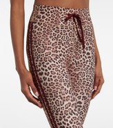 Thumbnail for your product : The Upside Leopard-print high-rise leggings