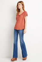 Thumbnail for your product : Forever 21 FOREVER 21+ Contemporary Crochet Trim Top