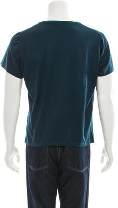 Jil Sander Short Sleeve V-Neck T-Shirt