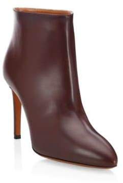 Alaia Leather High Heel Ankle Booties