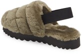 Thumbnail for your product : UGG Super Fluff Genuine Shearling Slingback Slipper