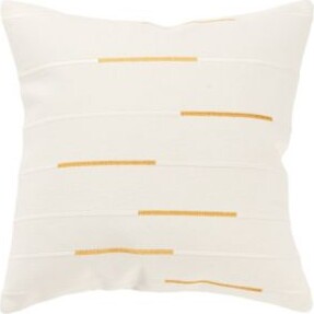 Rizzy Home Glam Striped Woven Decorative Pillow