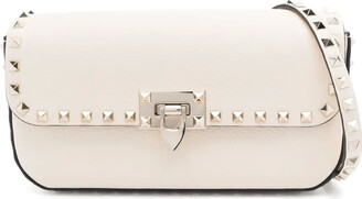Valentino Garavani Embroidered Raffia 9t05 Crossbody Bag