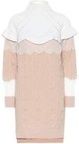 Thumbnail for your product : Fendi Wool and cashmere sweater dress