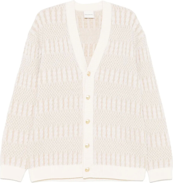 Drôle De Monsieur Merino Wool Cardigan