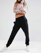 Thumbnail for your product : ASOS Design DESIGN basic joggers with tie