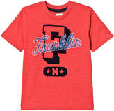 Thumbnail for your product : Franklin & Marshall Red Marl Branded T-Shirt