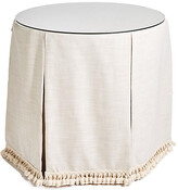 Thumbnail for your product : One Kings Lane Eden Round Skirted Table - Cream - Ivory