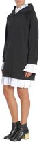 Thumbnail for your product : MM6 MAISON MARGIELA Hooded Sweatshirt Dress