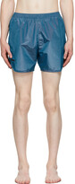 Thumbnail for your product : TRUE TRIBE Blue Iridescent Wild Steve Swim Shorts